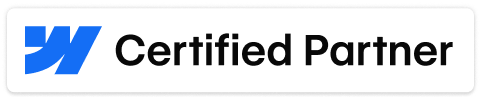 Blue and white badge with 'Certified Partner' text.
